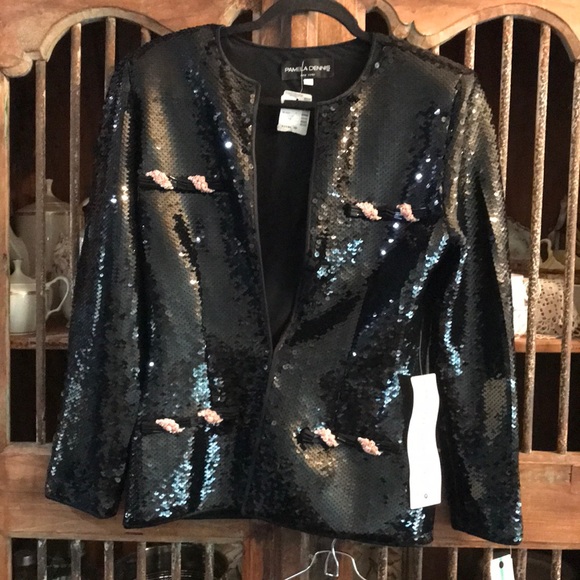 GORGEOUS🌸 Vintage Pamela Dennis Sequined Suit - Picture 7 of 17